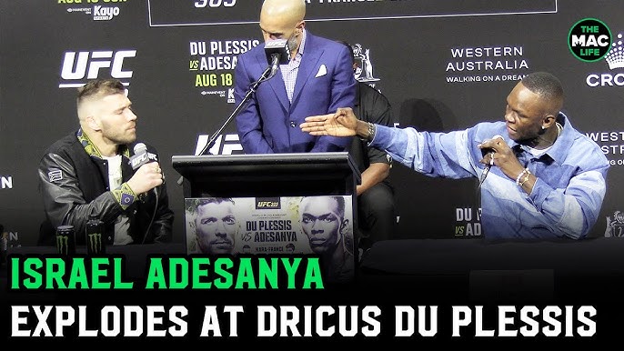 Adesanya UFC 305 Basın Toplantısında Ağladı