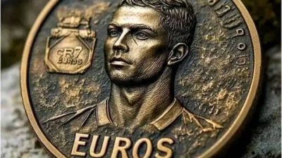 Portekiz, Cristiano Ronaldo için 7 Euro madeni para basacak