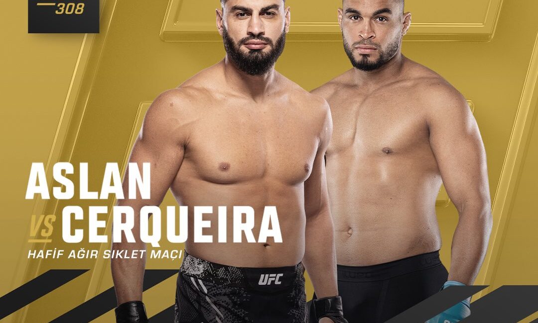 UFC 308 İbo Aslan-Cerqueira UFC maçı ne zaman, saat kaçta ve hangi kanalda?