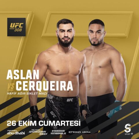 UFC 308 İbo Aslan-Cerqueira UFC maçı ne zaman, saat kaçta ve hangi kanalda?