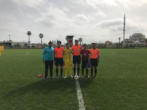 U15 Milli Takımı, Romanya’yı 1-0 yendi