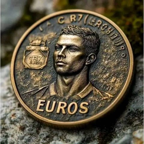 Portekiz, Cristiano Ronaldo için 7 Euro madeni para basacak