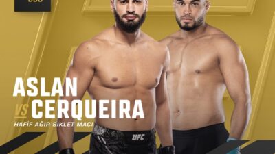 UFC 308 İbo Aslan-Cerqueira UFC maçı ne zaman, saat kaçta ve hangi kanalda?