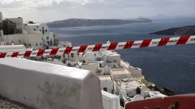 Uzman, Santorini’deki sismik aktivitenin devam edeceğini söylüyor